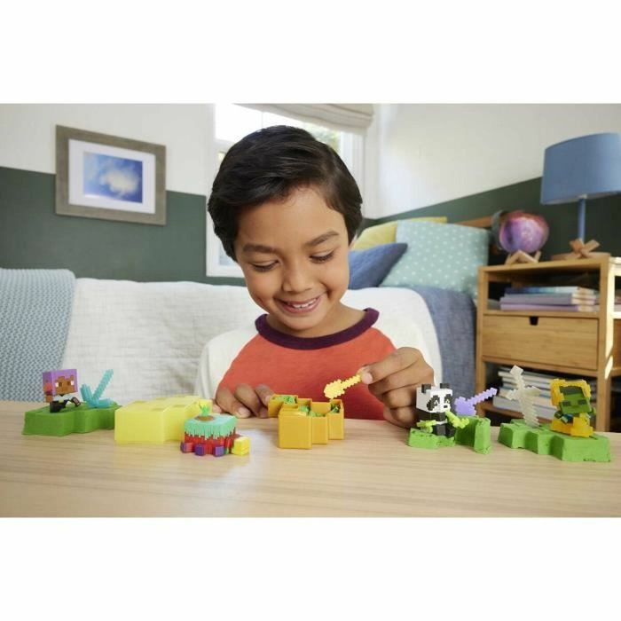 Mattel Minecraft Mini Têtes Modulables - Assortiment de figurines (modèle aléatoire)