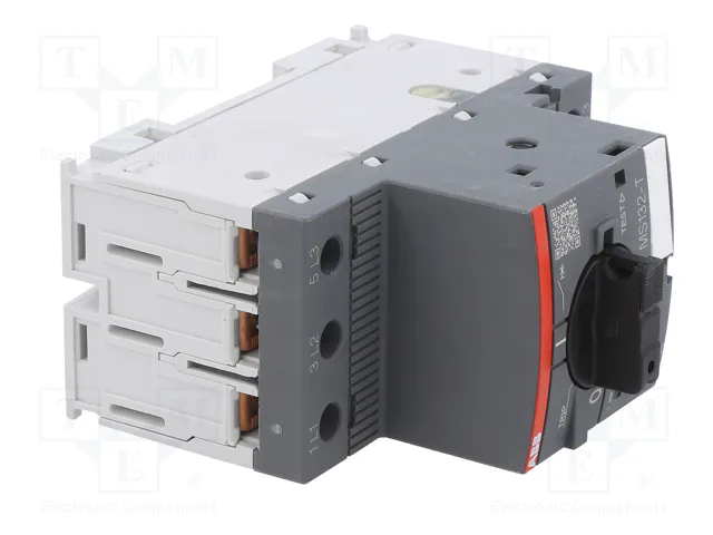 ABB MS132-6.3T Interrupteur de moteur 690V AC, 4...6,3A ABB MS132-6.3T Interrupteur de moteur 690V AC, 4...6,3A