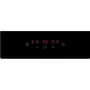 Oceanic Domino Table de cuisson induction encastrable noire 2 foyers 3500W avec 2 boosters, minuterie et affichage digital - 29 x 52 cm