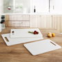 Quid Planche à découper Renova Blanc 41,2 x 28 x 1 cm (Lot de 12)