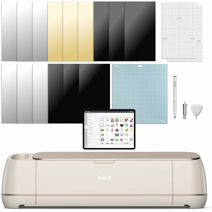 Cricut Maker 4 - Machine de découpe intelligente, écriture et gravure - Sage