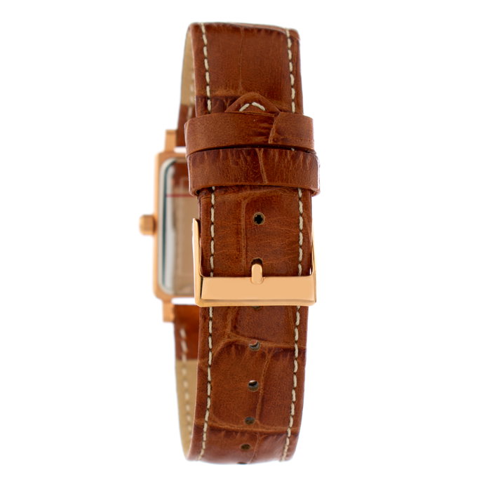 Guess W0829L4 avec bracelet en cuir marron