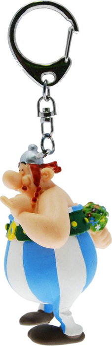 Plastoy Porte-clés Obelix avec des fleurs 13 cm Plastoy Porte-clés Obelix avec des fleurs 13 cm
