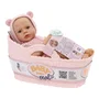 Baby Born Baby Doll Real - Poupon Fille Peau Très Claire et Yeux Ouverts