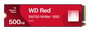 Western Digital WD Red SN700 NVMe SSD 500 Go, Disque de Caching pour NAS, Interne, M.2, Compatible avec Synology, QNAP, 5100 TBW