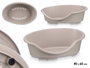 Mascow Cama para mascota gris 60x40x20 cm en plastique (Set de 6)