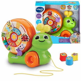V-TECH Caracol Interactif de Traîne Figues et Couleurs