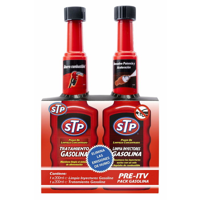 STP Kit Pre-ITV Essence Nettoyant Injecteur + Traitement STP Kit Pre-ITV Essence Nettoyant Injecteur + Traitement