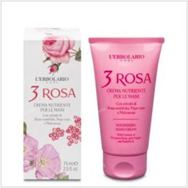 L'ERBOLARIO 3 ROSAS Crème mains nutritive 75ml