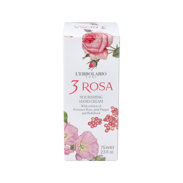 L'Erbolario Crème Mains Nutritive 3 Roses 75 ml L'Erbolario Crème Mains Nutritive 3 Roses 75 ml
