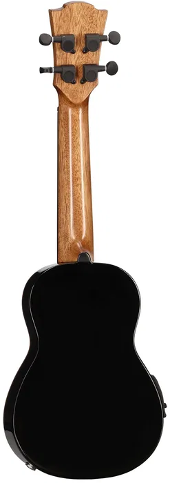 Lag Tiki Uku Baby Soprano A/E Ukulélé électro-acoustique à fond arqué