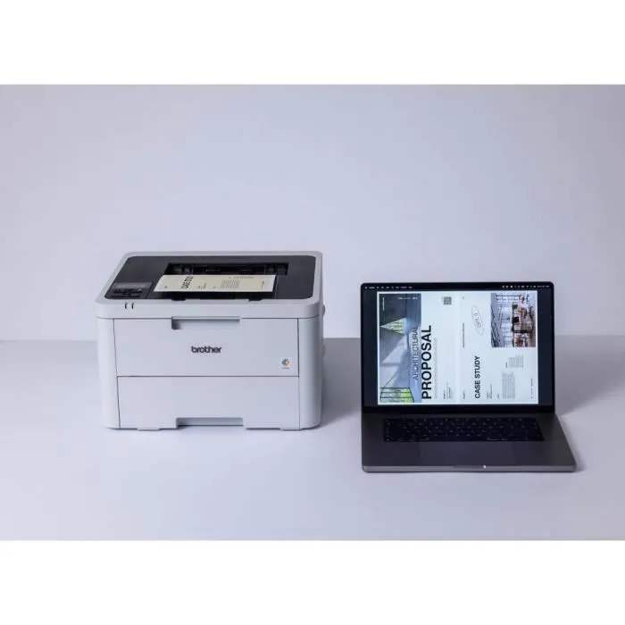 Brother HL-L3240CDW - Imprimante LED couleur monofonction - 26 ppm - Recto-verso automatique - Wi-Fi, Ethernet - Impression mobile AirPrint