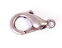 Innspiro Lot de 2 fermoirs mousquetons en métal argenté vieilli 4,5x18,0mm