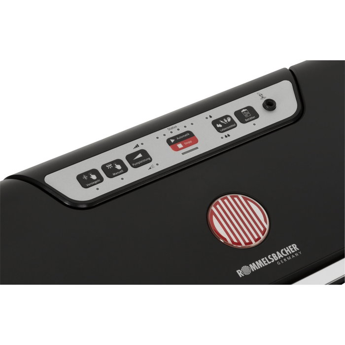 Rommelsbacher VAC 485 Appareil de mise sous vide Noir et Argent