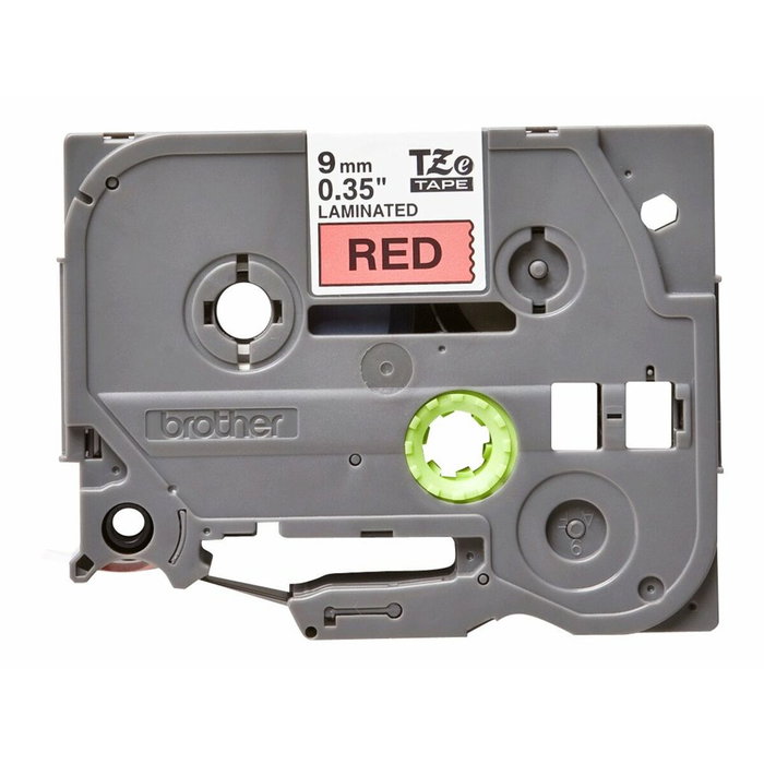 Brother TZE-421 / TZE421 Ruban pour étiqueteuse - Noir sur rouge