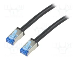LOGILINK Cordon de raccordement S/FTP Cat 6a RJ45 3m