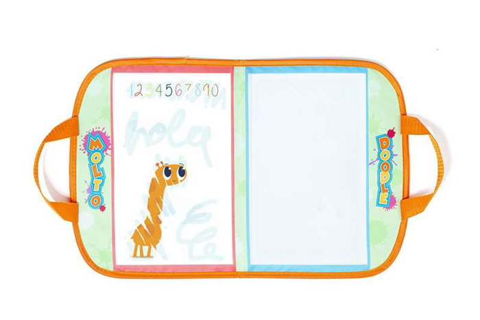 Molto - Mallette de dessin à eau Doodle 44x28 cm avec feutre - Jeu d'éveil enfants 3 ans et plus, tissu et plastique Molto - Mallette de dessin à eau Doodle 44x28 cm avec feutre - Jeu d'éveil enfants 3 ans et plus, tissu et plastique