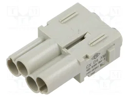 ILME Insert de contact HDC mâle MIXO 4 broches 40A 600V