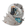 Enesco Boule d'eau décorative Harry Potter Dragon Ukrainien, Ron et Hermione