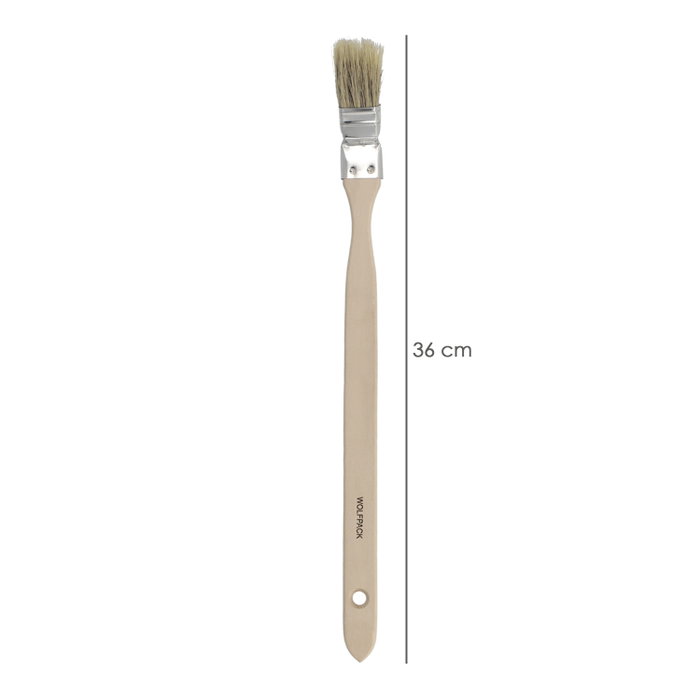 WOLFPACK LINEA PROFESIONAL Pinceau pour radiateurs 1 pouces avec blanche