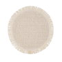 Vinthera Set de 12 Sets de Table Okapi en Fibre de Papier, Bicolore, Tacto Suave, 38 cm