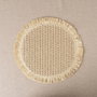 Vinthera Set de 12 Sets de Table Okapi en Fibre de Papier, Bicolore, Tacto Suave, 38 cm