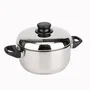 Baumalu Primo 20 Faitout en Inox avec couvercle, 20 cm