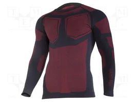 LAHTI PRO T-shirt thermique noir-rouge