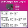 Verbatim Chargeur 30W USB-A/C