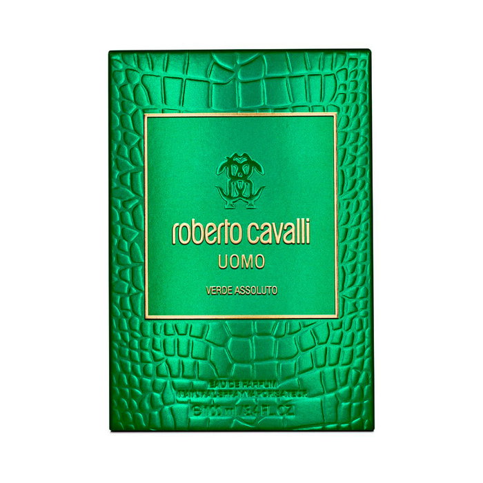 Roberto Cavalli Verde Assoluto Uomo - Eau de Parfum pour Homme - Vaporisateur 100 ml