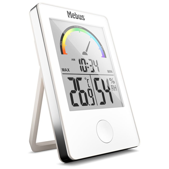 Mebus 11130 Thermo-Hygromètre blanc Mebus 11130 Thermo-Hygromètre blanc