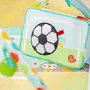 Bright Starts Tapis d'éveil bébé Football avec arche de jeu, jouets Oball détachables, musique et lumières - Pour la motricité et coordination - Dès la naissance