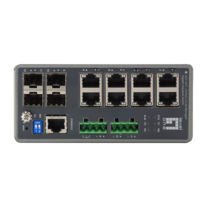 LevelOne IGU-1271 TURING Switch L3 Lite Gigabit 12 ports LevelOne IGU-1271 TURING Switch L3 Lite Gigabit 12 ports