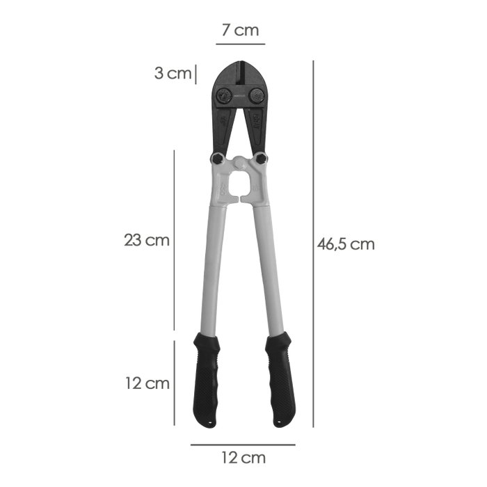 WOLFPACK LINEA PROFESIONAL Coupe-rivets 450 mm