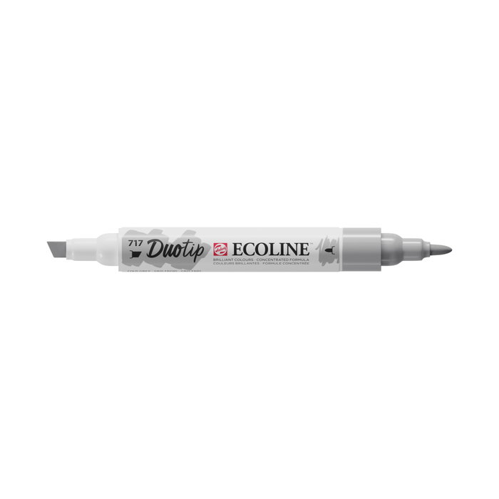 Ecoline Ecoline Duotip Marcador Gris Frío 717 Ecoline Ecoline Duotip Marcador Gris Frío 717