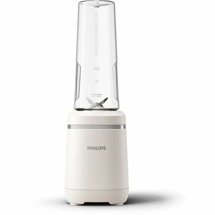 Philips HR2500/00 Pro Blend - Mixeur 350 W - Blanc Soyeux Mat - Gourde 0,6 L Philips HR2500/00 Pro Blend - Mixeur 350 W - Blanc Soyeux Mat - Gourde 0,6 L