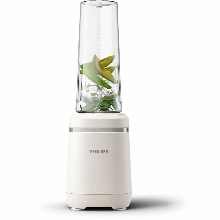 Philips HR2500/00 Pro Blend - Mixeur 350 W - Blanc Soyeux Mat - Gourde 0,6 L Philips HR2500/00 Pro Blend - Mixeur 350 W - Blanc Soyeux Mat - Gourde 0,6 L