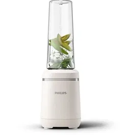 Philips HR2500/00 Pro Blend Blender - 350 W, Bol 0,6 L sans BPA en Tritan Renew, Blanc Soyeux Mat, Mixeur pour Smoothies