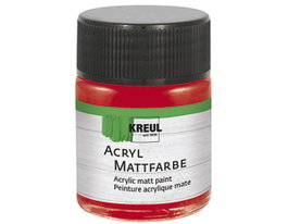 Kreul Peinture acrylique mate rouge foncé 50ml