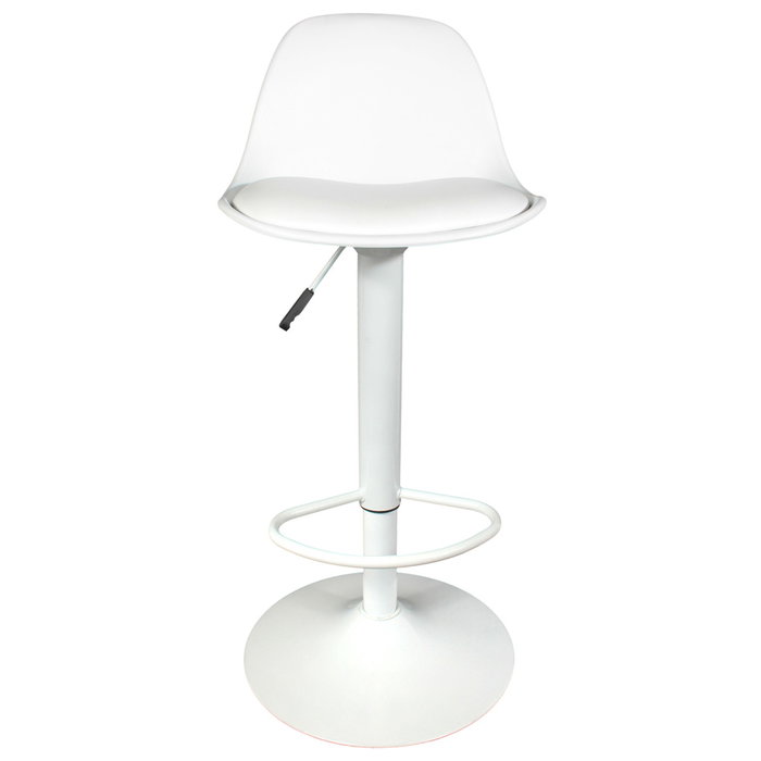 Home Deco Factory Tabouret de bar Isak blanc