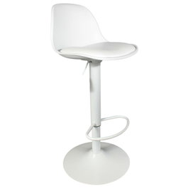 Home Deco Factory Tabouret de bar Isak blanc