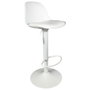 Home Deco Factory Tabouret de bar Isak blanc