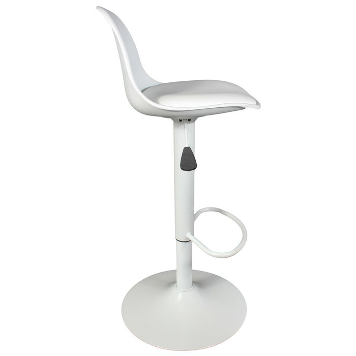 Home Deco Factory Tabouret de bar Isak blanc