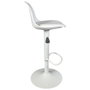 Home Deco Factory Tabouret de bar Isak blanc