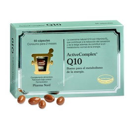 Pharma Nord Activecomplex Q10 30 mg Ubiquinone 60 capsules - Complément alimentaire coenzyme Q10