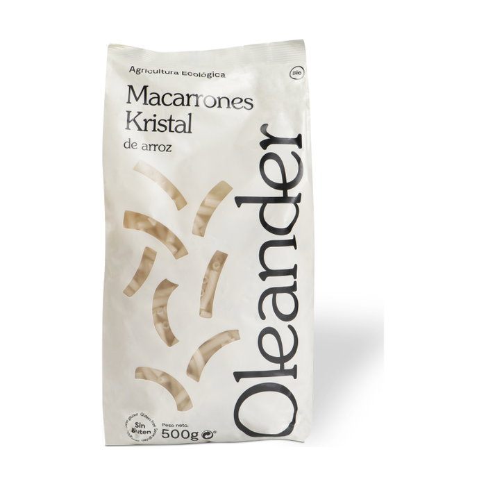 Oleander Macarrons de riz biologique Kristal 500 g Oleander Macarrons de riz biologique Kristal 500 g