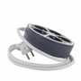 Chacon Multiprise de bureau 5 Prises avec Interrupteur, Gris, 1,5 m