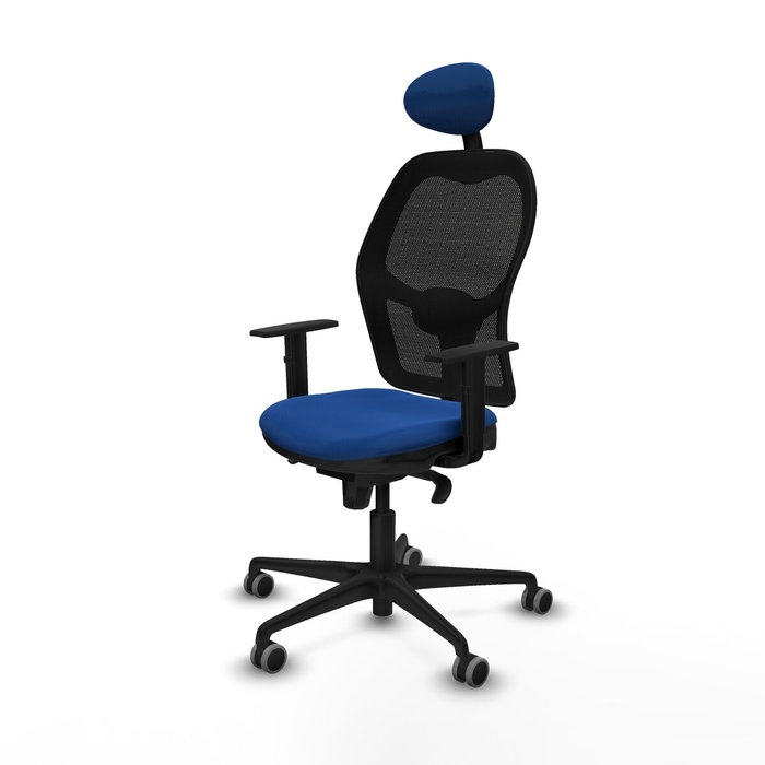 Piqueras y Crespo Chaise de Bureau 1D036G1 Bleu