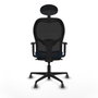 Piqueras y Crespo Chaise de Bureau 1D036G1 Bleu