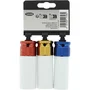 Powertrac 3 Douilles à choc 1/2" PRECISION STEEL - 17-19-21 mm